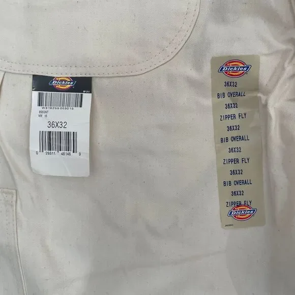 Dickies Painter Bib Overalls 36x32 - Picture 6 of 7